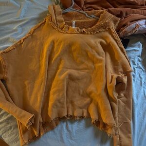 Free people movement cropped hoodie